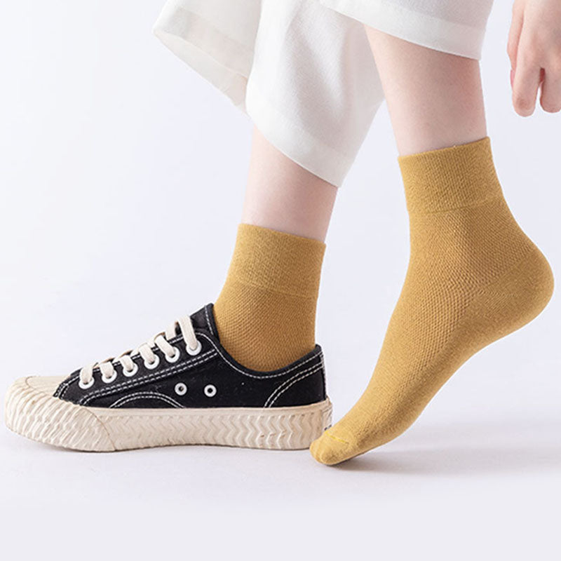 Einfarbige, hautfreundliche Viertelsocken (10 Paar) - image 9