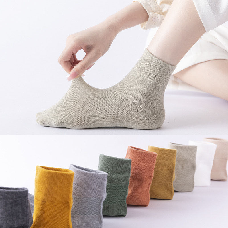 Einfarbige, hautfreundliche Viertelsocken (10 Paar) - image 8