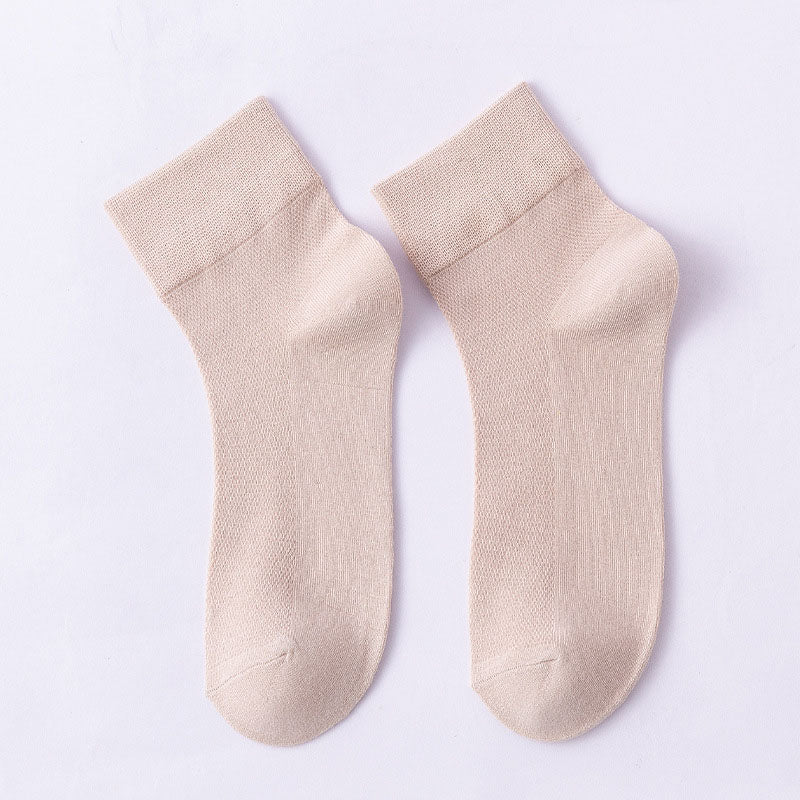 Einfarbige, hautfreundliche Viertelsocken (10 Paar) - Nackt - EU36-38 (US3-5) - image 14