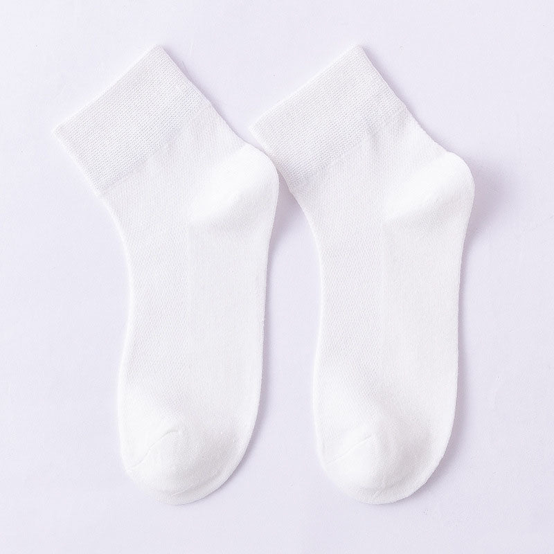 Einfarbige, hautfreundliche Viertelsocken (10 Paar) - Weiß - EU36-38 (US3-5) - image 13