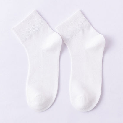 Einfarbige, hautfreundliche Viertelsocken (10 Paar) - Weiß - EU36-38 (US3-5) - image 13