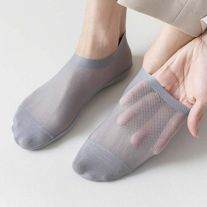 Atmungsaktive Knöchelsocken aus Eisseide (3 Paar) - image 7