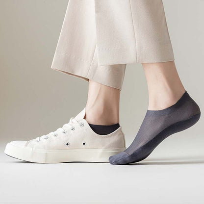 Atmungsaktive Knöchelsocken aus Eisseide (3 Paar) - image 13