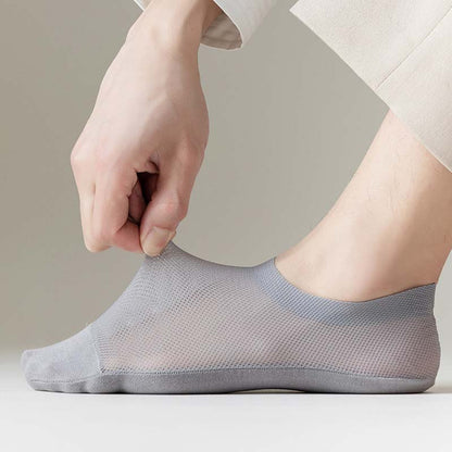 Atmungsaktive Knöchelsocken aus Eisseide (3 Paar) - image 5