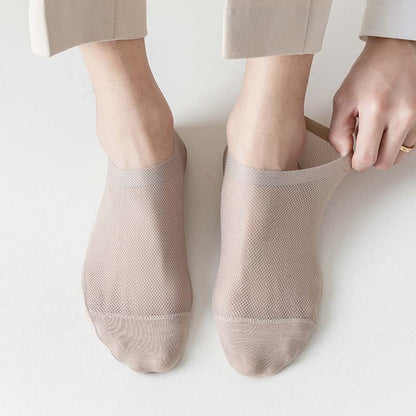Atmungsaktive Knöchelsocken aus Eisseide (3 Paar) - image 1