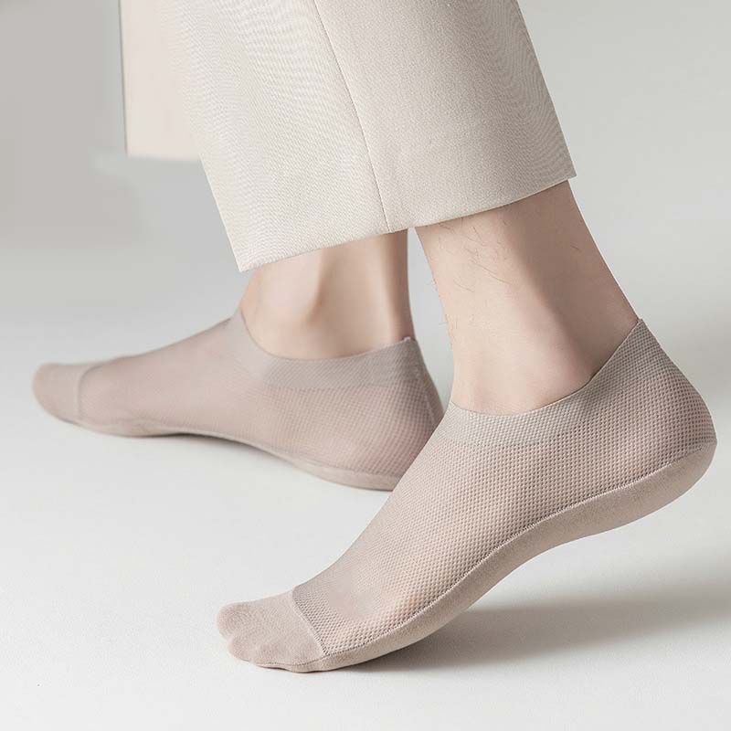Atmungsaktive Knöchelsocken aus Eisseide (3 Paar) - image 11
