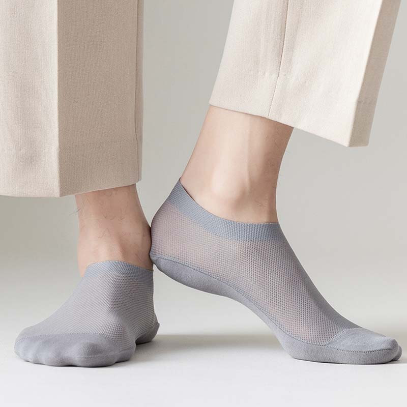 Atmungsaktive Knöchelsocken aus Eisseide (3 Paar) - image 10
