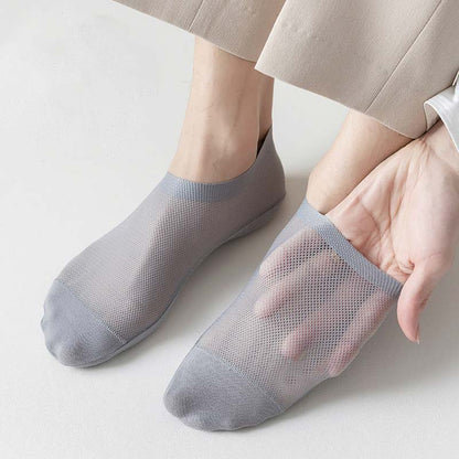 Atmungsaktive Knöchelsocken aus Eisseide (3 Paar) - image 12