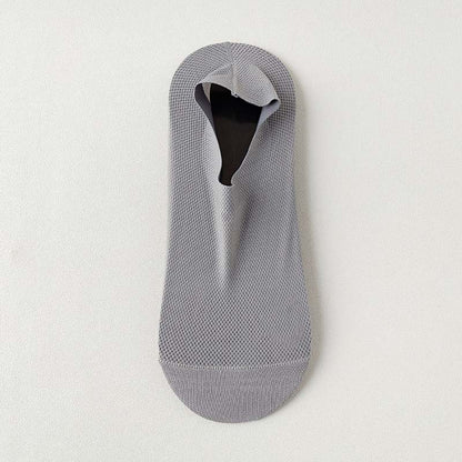 Atmungsaktive Knöchelsocken aus Eisseide (3 Paar) - Hellgrau - EU39-46 (US6-12) - image 18