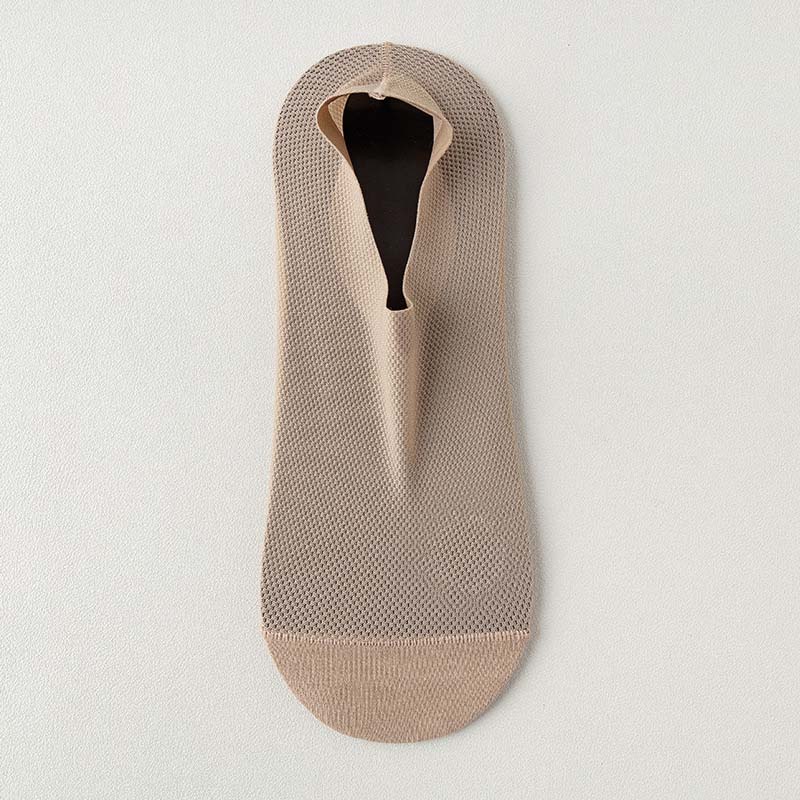 Atmungsaktive Knöchelsocken aus Eisseide (3 Paar) - Khaki - EU39-46 (US6-12) - image 19