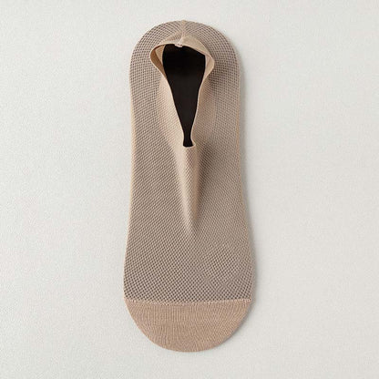 Atmungsaktive Knöchelsocken aus Eisseide (3 Paar) - Khaki - EU39-46 (US6-12) - image 19