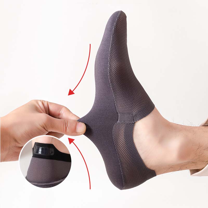 Klassische unsichtbare Netzsocken (4 Paar) - image 2