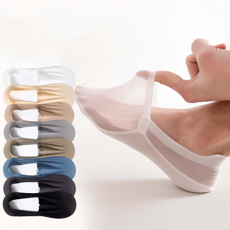 Klassische unsichtbare Netzsocken (4 Paar) - image 14