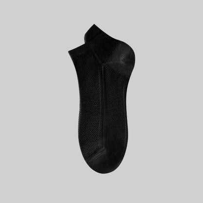 Atmungsaktive Knöchelsocken aus Vollnetzgewebe (7 Paar) - Schwarz - EU36-39 (US3-6) - image 12