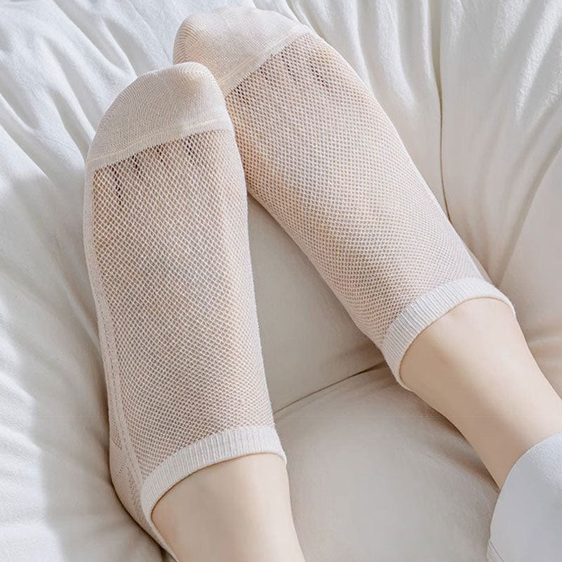 Atmungsaktive Knöchelsocken aus Vollnetzgewebe (7 Paar) - image 6