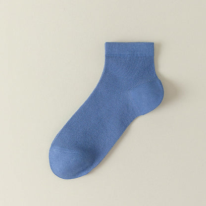 Atmungsaktive Sportsocken aus Mesh (7 Paar) - Blau - EU37-43 (US4-9) - image 15
