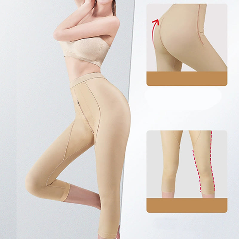 Kompressionsformende Hose mit Reißverschluss für die Zeit nach Operationen - image 6