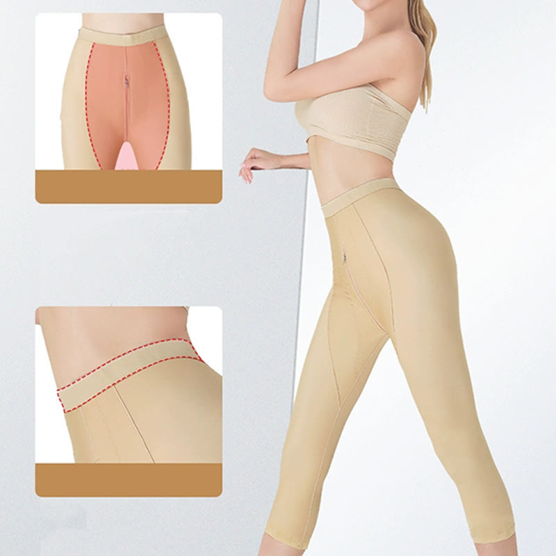 Kompressionsformende Hose mit Reißverschluss für die Zeit nach Operationen - image 5