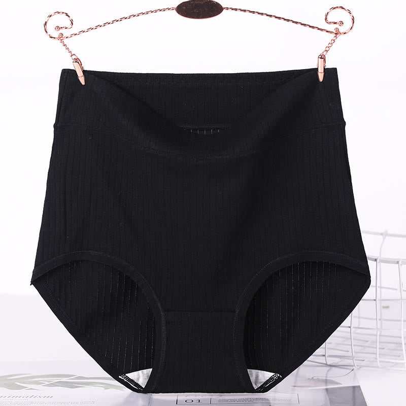 Weiche Baumwollslips (3er-Pack) - Schwarz - 6XL - image 7