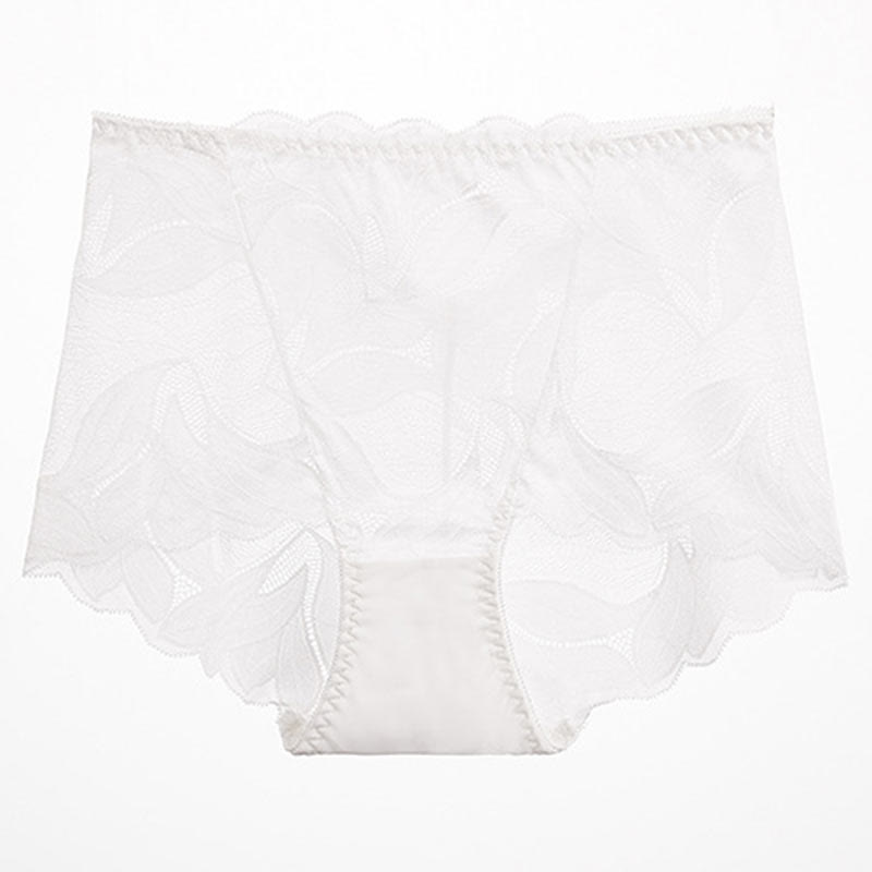 Atmungsaktive Spitzenhöschen (5er-Pack) - Weiß - 2XL - image 9