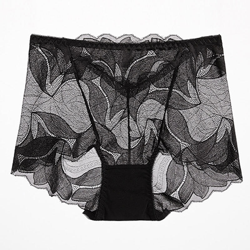 Atmungsaktive Spitzenhöschen (5er-Pack) - Schwarz - 2XL - image 10