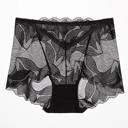 Atmungsaktive Spitzenhöschen (5er-Pack) - Schwarz - 2XL - image 10