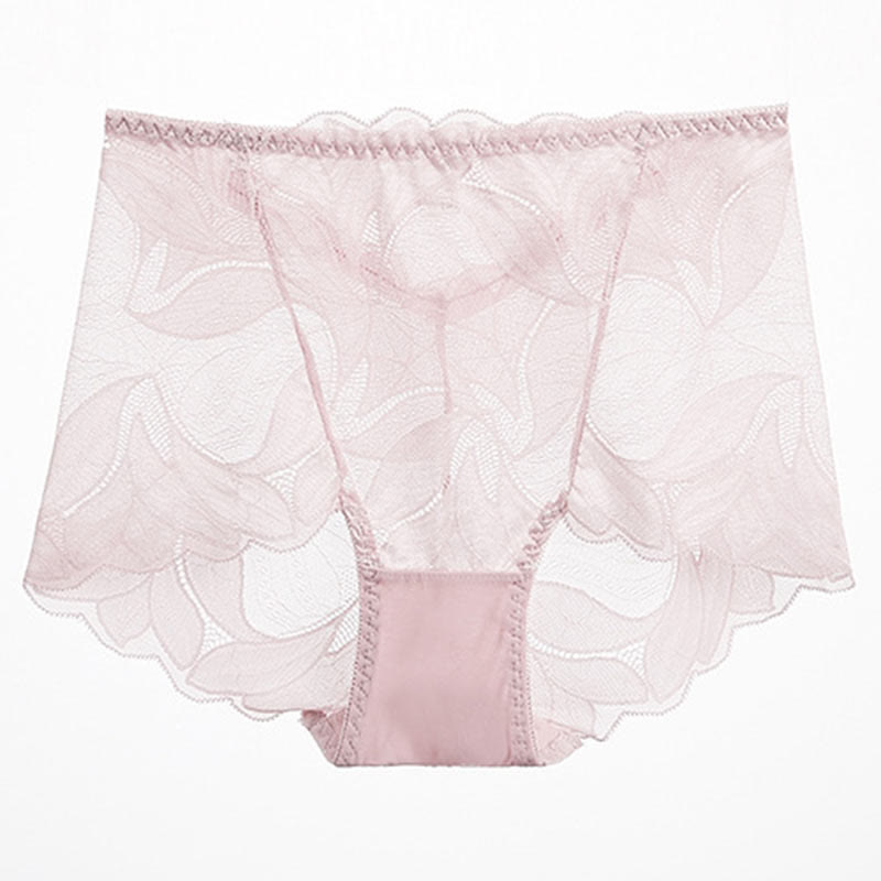 Atmungsaktive Spitzenhöschen (5er-Pack) - Hellrosa - 2XL - image 14