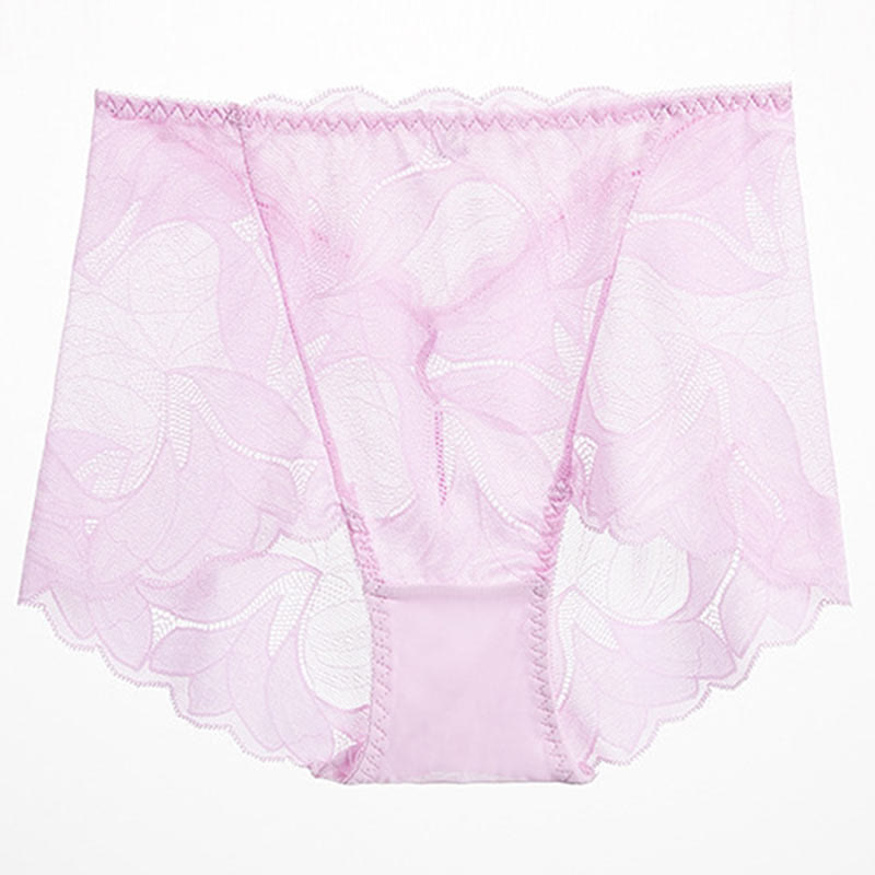 Atmungsaktive Spitzenhöschen (5er-Pack) - Rosa - 2XL - image 11