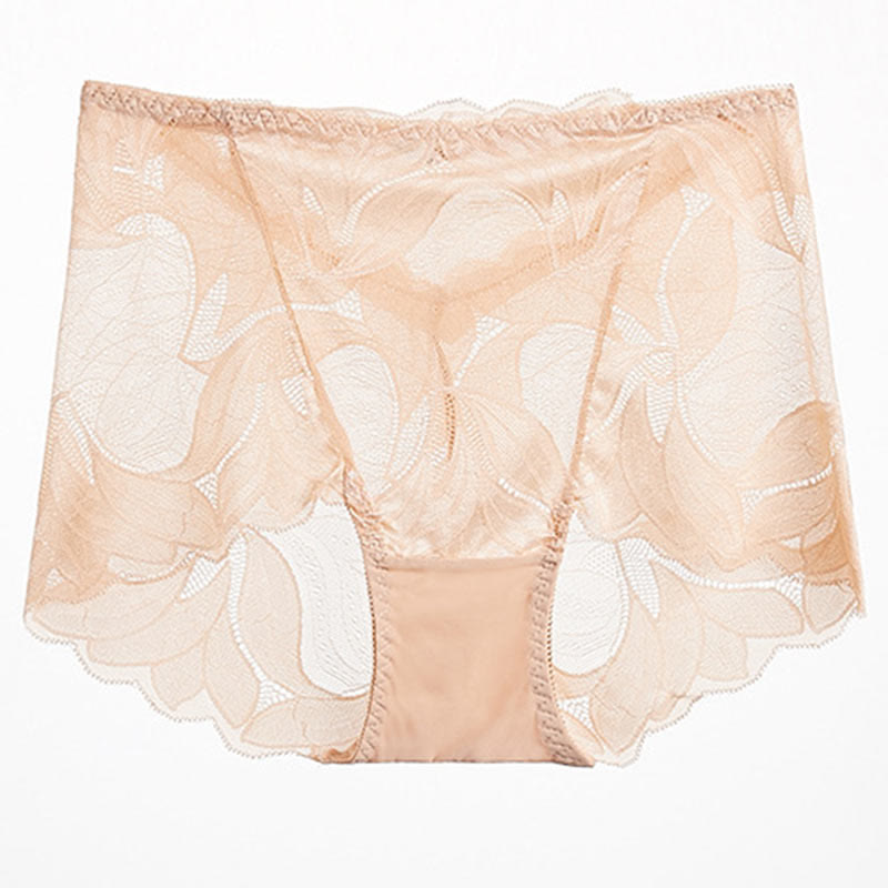 Atmungsaktive Spitzenhöschen (5er-Pack) - Nackt - 2XL - image 13