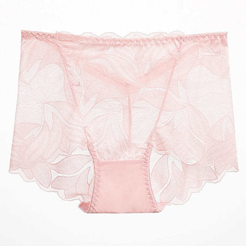 Atmungsaktive Spitzenhöschen (5er-Pack) - Dunkelrosa - 2XL - image 16