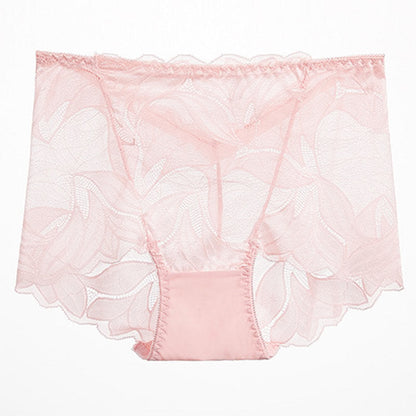 Atmungsaktive Spitzenhöschen (5er-Pack) - Dunkelrosa - 2XL - image 16