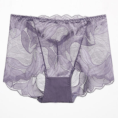 Atmungsaktive Spitzenhöschen (5er-Pack) - Dunkelviolett - 2XL - image 20