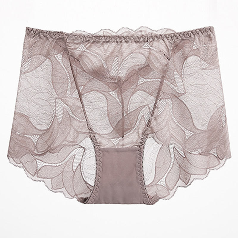 Atmungsaktive Spitzenhöschen (5er-Pack) - Khaki - 2XL - image 23