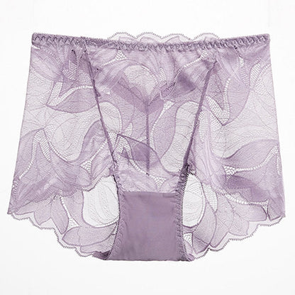 Atmungsaktive Spitzenhöschen (5er-Pack) - Hellviolett - 2XL - image 21
