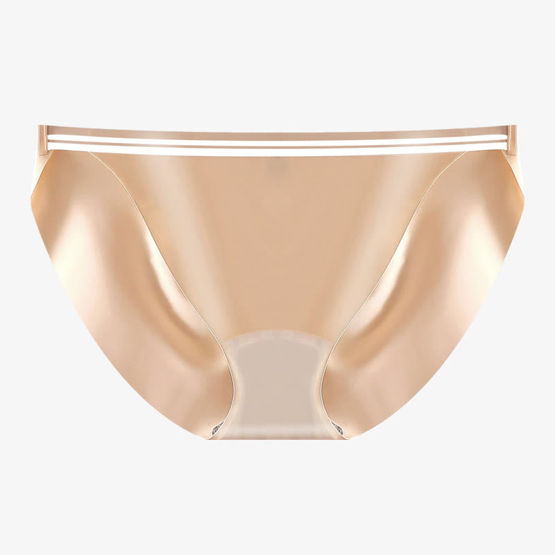 Nahtloser Slip mit hohem Schlitz (5er-Pack) - Khaki - 5XL - image 10