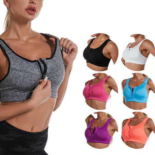 Yoga-Sport-BHs in Übergröße mit bügellosen Cups (2er-Pack)