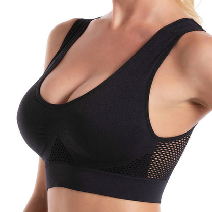 Sport-BHs mit Mesh-Einsätzen (2er-Pack) - Schwarz - 5XL - image 12