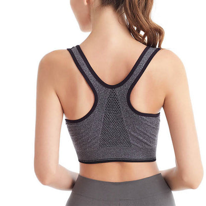 Bequeme Sport-BHs mit Frontreißverschluss (2er-Pack) - image 2