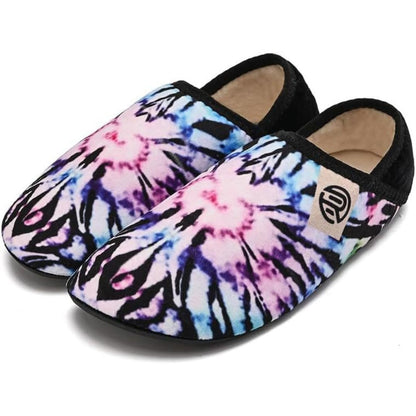 Mehrfarbige Hausschuhe in Übergröße - Rosa - EU48-49 (US13-14) - image 8