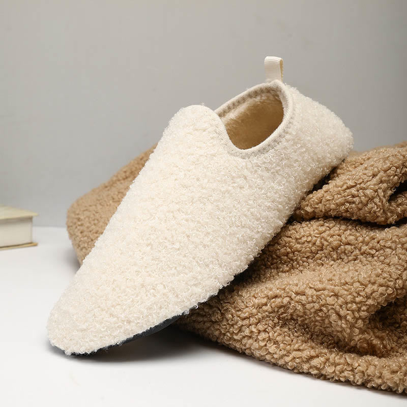 Warme Hausschuhsocken in Übergröße - Beige - 3XL - image 18
