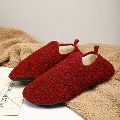 Warme Hausschuhsocken in Übergröße