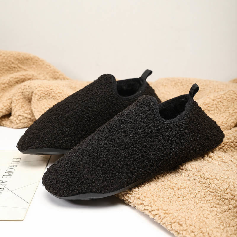 Warme Hausschuhsocken in Übergröße - Schwarz - 3XL - image 29