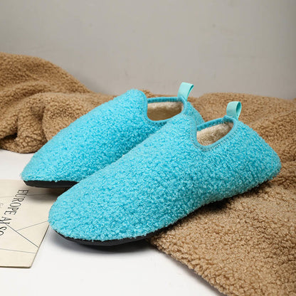 Warme Hausschuhsocken in Übergröße - Himmelblau - 3XL - image 30