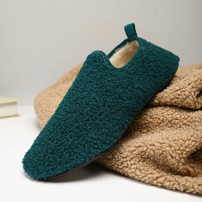 Warme Hausschuhsocken in Übergröße - Grün - 3XL - image 27