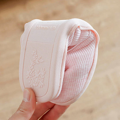 Weiche Baumwoll-Hausschuhsocken in Übergröße