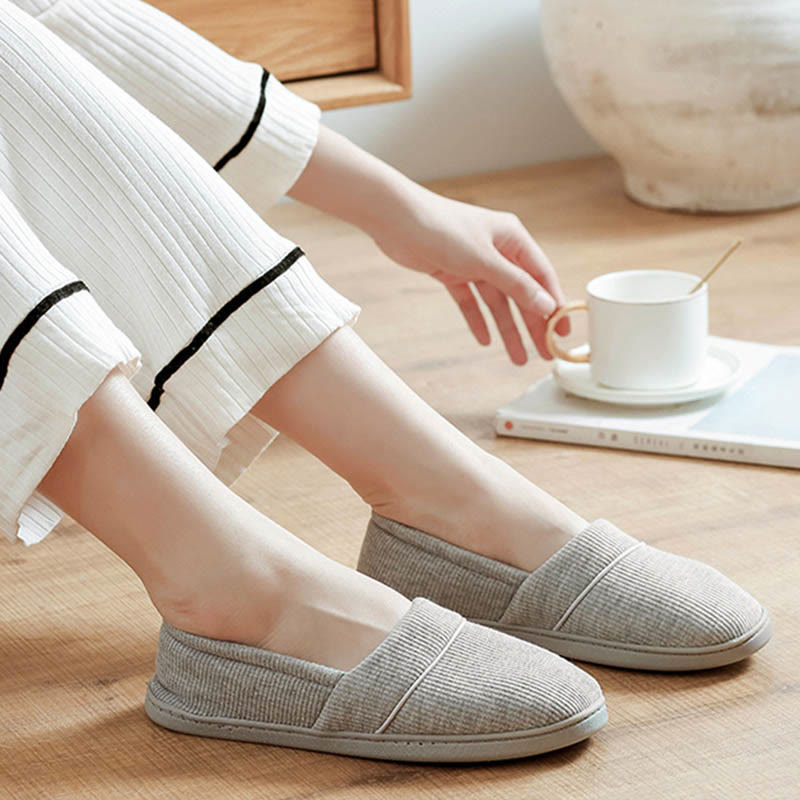 Weiche Baumwoll-Hausschuhsocken in Übergröße