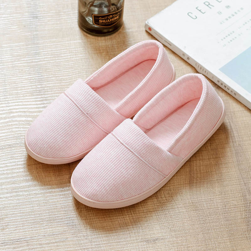Weiche Baumwoll-Hausschuhsocken in Übergröße - Rosa - EU43-44 (US9-10) - image 11