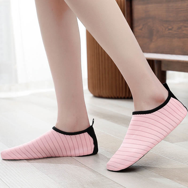 Yoga-Sport-Hausschuhsocken in Übergröße (2 Paar)
