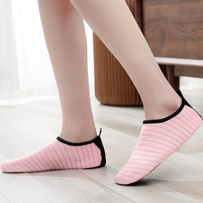 Yoga-Sport-Hausschuhsocken in Übergröße (2 Paar)
