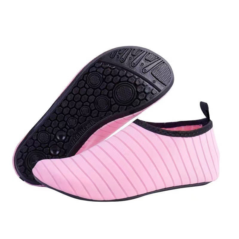 Yoga-Sport-Hausschuhsocken in Übergröße (2 Paar) - Rosa - EU44-45 (US10-11) - image 5